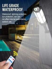 Newest Solar LED Light Outdoor Solar Lamp Of Motion Sensor 4 Mode Waterproof IP65 Solar Garden Light Street Yard Lanter