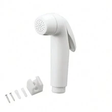 1 套坐浴盆喷雾器喷嘴带支架和安装螺丝，个人卫生喷雾器适用于浴室、卫生间、洗衣房、阳台、庭院、花园、清洁 - 均碼 - 查看 8