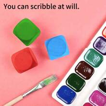 3/10pcs 20mm Unfinished Wooden Square Dice, 6 Sides, Square & Rounded Corners, DIY Creative Crafting, Craft Decor Accessories