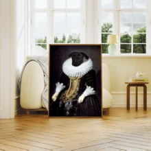 1 件 Anouk 狗海报、艺术绘画、数码打印艺术、数码打印、卧室客厅走廊的理想礼物、墙壁艺术、墙壁装饰、房间装饰、桌面装饰、防水适用于卧室、客厅、书房、酒店酒吧、走廊、防水壁画