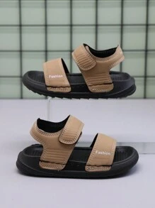 1 Pair Kids Fashion Versatile Casual Beach Sandals, Boys & Girls Soft Bottom Comfortable Non-Slip Sports Sandals, Toddler Shoes