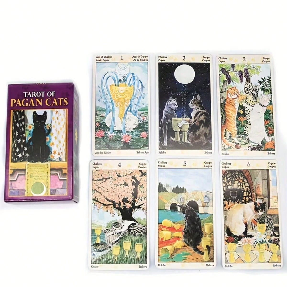 Set Di 4 Sacchetti In Velluto Per Carte Dei Tarocchi - Con Ciondolo, Colorati, Lavabili, Per Oracle E Divinazione
