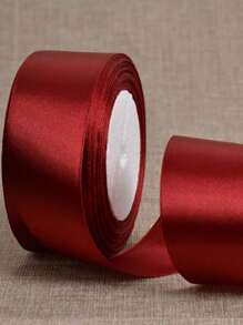 4厘米宽缎带，用于制作发饰、蛋糕和烘焙装饰、圣诞节、DIY 多种工艺品、派对装饰、日常生活、礼品装饰、节日装饰、卧室、客厅 - 彩色 - 查看 1