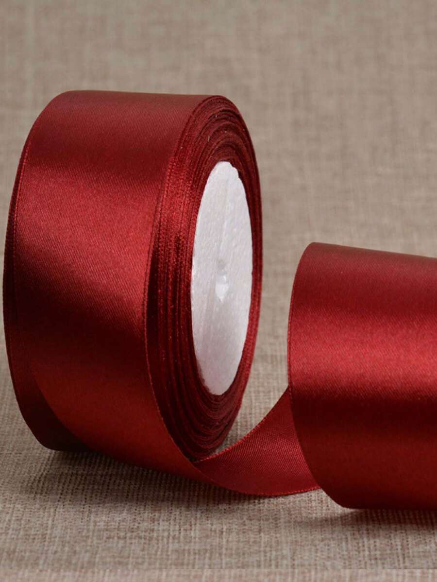 4厘米宽缎带，用于制作发饰、蛋糕和烘焙装饰、圣诞节、DIY 多种工艺品、派对装饰、日常生活、礼品装饰、节日装饰、卧室、客厅 - 彩色 - 查看 1