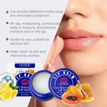 2*7g  Moisturizing Lip Balm - Hydrating, Easily Application, Reduces Lip Lines, Deeply Nourishing, Long-Lasting Hydration - Navy Blue - View 10