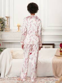 Women Two-Piece Outfits - Ivory - View 3