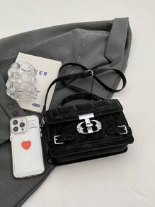 2025 New Fashionable Summer Crossbody Bag For Women, And Multi-Functional Small Square Handbag - Black - View 8