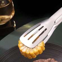 1/2/4pcs Stainless Steel Food Clips - Non-Slip, Meat Salad Bread Clamps, BBQ Self-Serve Clips, Cooking Tools, Kitchen Accessories - Green - View 9