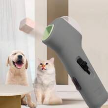 Pet Treat Launcher - Plastic, Ergonomic Handle, Battery-Free