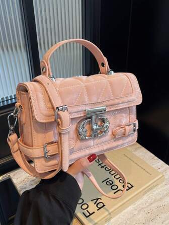 2025新款时尚夏季斜挎包，多功能小方包，网络热销