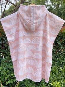 Toallas con capucha para la playa - Toalla de baño para niños pequeños, toalla de playa tipo poncho para niñas, de secado rápido, suave y ligero, con diseños de sirenas, pandas, flores, unicornios, flamencos, flores, palmeras y arcoíris, ideal para bodas de verano, decoración del baño y vuelta al colegio