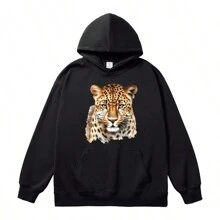 1pc/2pcs/3pcs Ink Art Leopard - Heat Transfer Patch, DIY Iron-On Washable Patch, Suitable For DIY T-Shirts, Jeans, Sweatshirts, Handbags, Pillows
