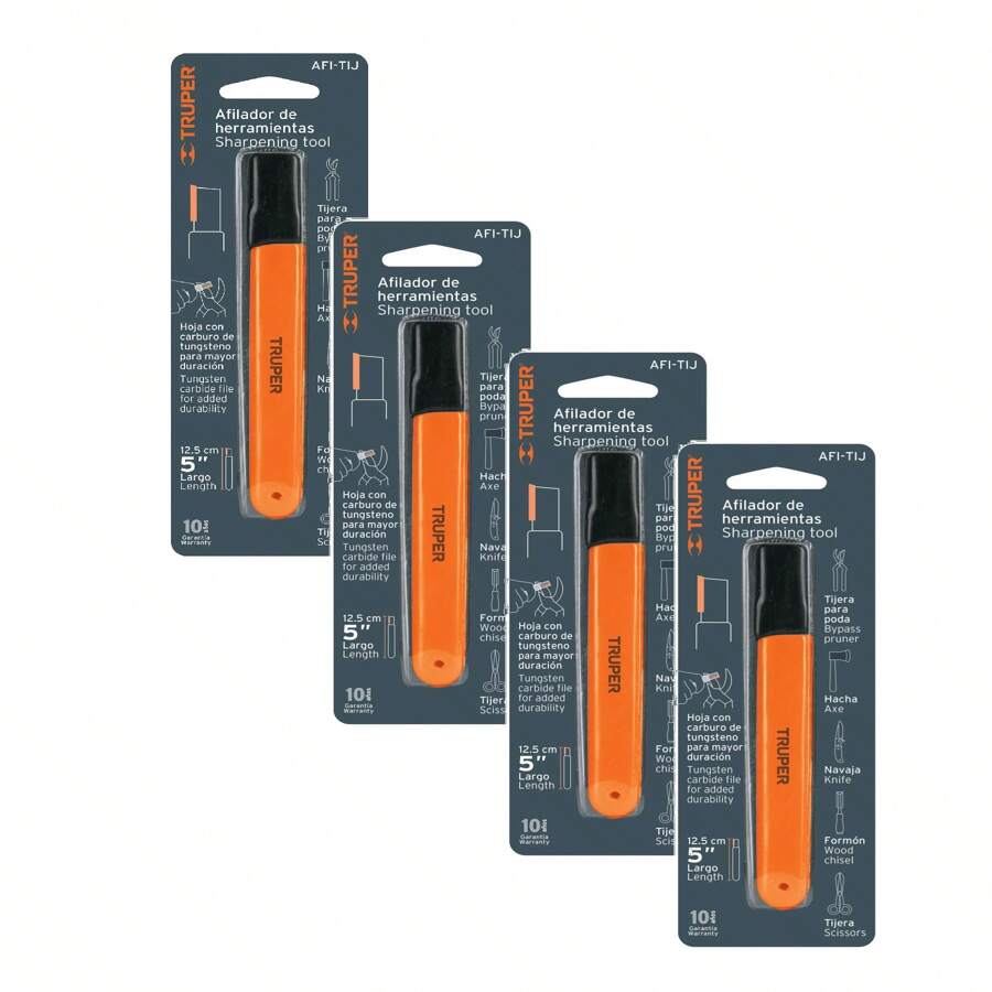 KIT 4 PZ-Sharpener For Cutting Tools, Truper - Silver - View 1
