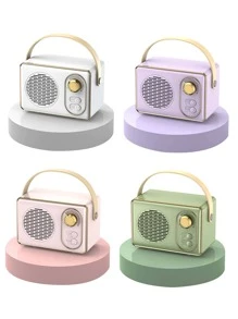 Retro Bluetooth Speaker, Wireless Mini Speaker, Clear Stereo Sound, Deep Bass, Retro Portable Speaker, Compatible With IPhone, Android Devices And Tablets