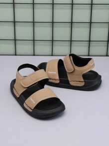 1 Pair Kids Fashion Versatile Casual Beach Sandals, Boys & Girls Soft Bottom Comfortable Non-Slip Sports Sandals, Toddler Shoes