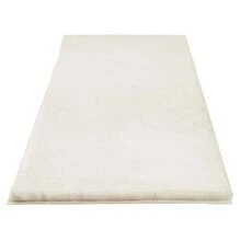 21x34 Small Faux Fur Bath Mat For Hallway Or Kitchen, Machine Washable Nonslip Rug, (Silver) Home Bathroom Decor Floor Carpet Outdoor Rug Door Mat Summer