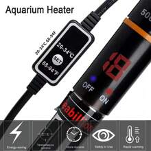 500W LCD Digital Aquarium Heater Submersible Fish Tank Thermostat Anti Explosion - View 2