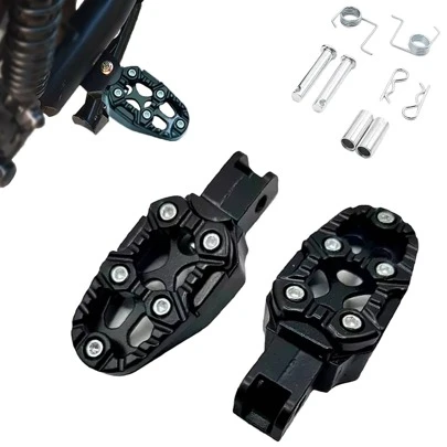  Juego Posapies Estriberas Moto Aluminio Universal Soporte Decorativo 2pz Vmingo Mexico