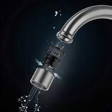 A Sus304 Stainless Steel Splash-Proof Faucet, Embedded 7-Shaped Cold Water Faucet, Sink Faucet - 銀色 - 查看 6