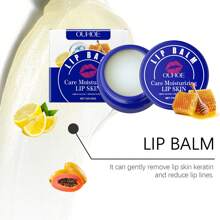 2*7g  Moisturizing Lip Balm - Hydrating, Easily Application, Reduces Lip Lines, Deeply Nourishing, Long-Lasting Hydration - Navy Blue - View 7