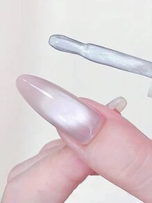 MISS SHAKA 10毫升秋冬白色猫眼凝胶指甲油 2025新款红白多巴胺美甲店独家美甲沙龙旅行女性及女孩节日礼物。指甲 - 彩色 - 查看 8