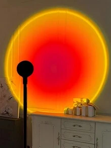 Sunset Light Projector, Sunset Lamp Projection, USB Night Light, Romantic Floor Lamps For Bedroom Living Room Decors, Rainbow Projection Lamp For Photo Background Romantic Gifts For Home Decor Living Room, Halloween, Christmas Decor, Desk Office Accessories, Wall Decor, For Camping, Party, Perfect Gift For Birthday Christmas