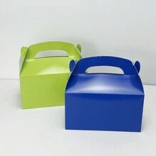 Hộp kẹo nhiều màu sắc Hộp giấy đựng kẹo Hộp đựng kẹo, Hộp quà cầm tay màu trơn cho ngày lễ & tiệc tùng - Nhiều màu - Xem 5