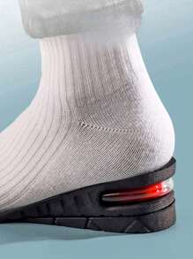 1 Pair Of Invisible Detachable Height Increasing Insoles, Soft And Comfortable Insoles