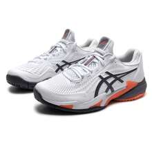 Asics Zapatillas de tenis para hombres COURT FF 3, cómodas y transpirables zapatillas deportivas, zapatos casuales ligeros 1041A370-104