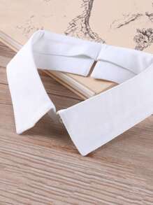 1pc Black & White Simple Classic Versatile Chiffon Detachable Collar For Dress For Christmas Decor - Chiffon False Collar - View 14
