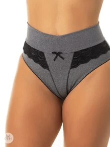 Mabel Women's Compression Panty Kit With Lace Detail And Shaping Waistband - Multicolor - View 4