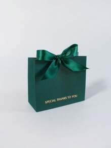 10pcs Mini Gift Boxes With Elegant "Special Thanks To You" Message, Perfect For Wedding Favors, Birthday Gifts, And Gratitude Presents, Available In Classic Black, Green, And White Colors, High-Quality Paper Material With Satin Ribbons For A Luxurious Touch, Ideal For Small Gift Wrapping And Thoughtful Packaging, For Mother's Day, Bridesmaid Gifts, Graduation Gifts, Birthday Gifts, Wedding Gifts, Birthday, Bride, Wedding