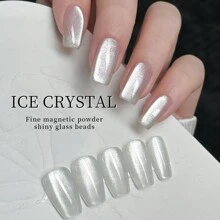 XEIJAYI 3支装 15ml 白色纯水猫眼磁性凝胶指甲油 - 超亮泽，快干，可卸除 UV/LED 指甲油，打造惊艳美甲 - 彩色 - 查看 5