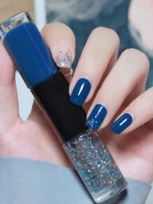Esmalte de uñas de gel con 35 colores, sin cocción, con brillo, kit de arte de uñas, juego de regalo de belleza para mujeres, niñas, Día de San Valentín para mujer, salón en casa
