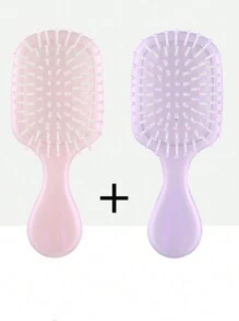 1/2/3pcs Comb, Mini Comb, Wet Dry Ventilated Comb, Combing Curls And Removing Entanglement, A Light Hair Accessories For All Hairstyles, New Year Gift