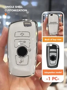 Customized Valentine's Day Gift Car Remote Key Case Cover Shell For BMW 1 2 3 4 5 6 7 Series X1 X3 X4 X5 X6 F36 F25 F26 F30 F34 F10 F07 F20 Z10 - Case - View 2