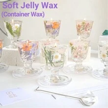 Transparent Jelly Wax (Gel Wax), Container Wax, - Great For Handmade Candles And Decorative Candles, Works Great With Embeds - Multicolor - View 11
