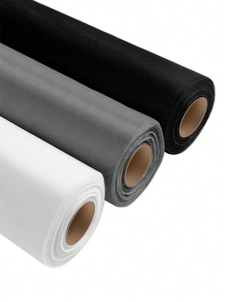 Anti-Mosquito & Pet Resistant Nylon Mesh Net, Breathable Sun Shading For Outdoor, Swimming Pool, Easy To Cut - White - View 8