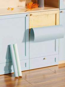 1卷自粘壁纸 多色 亲肤 纯色 加厚 北欧风格 卧室或客厅 适合全屋无缝拼接 - 彩色 - 查看 9