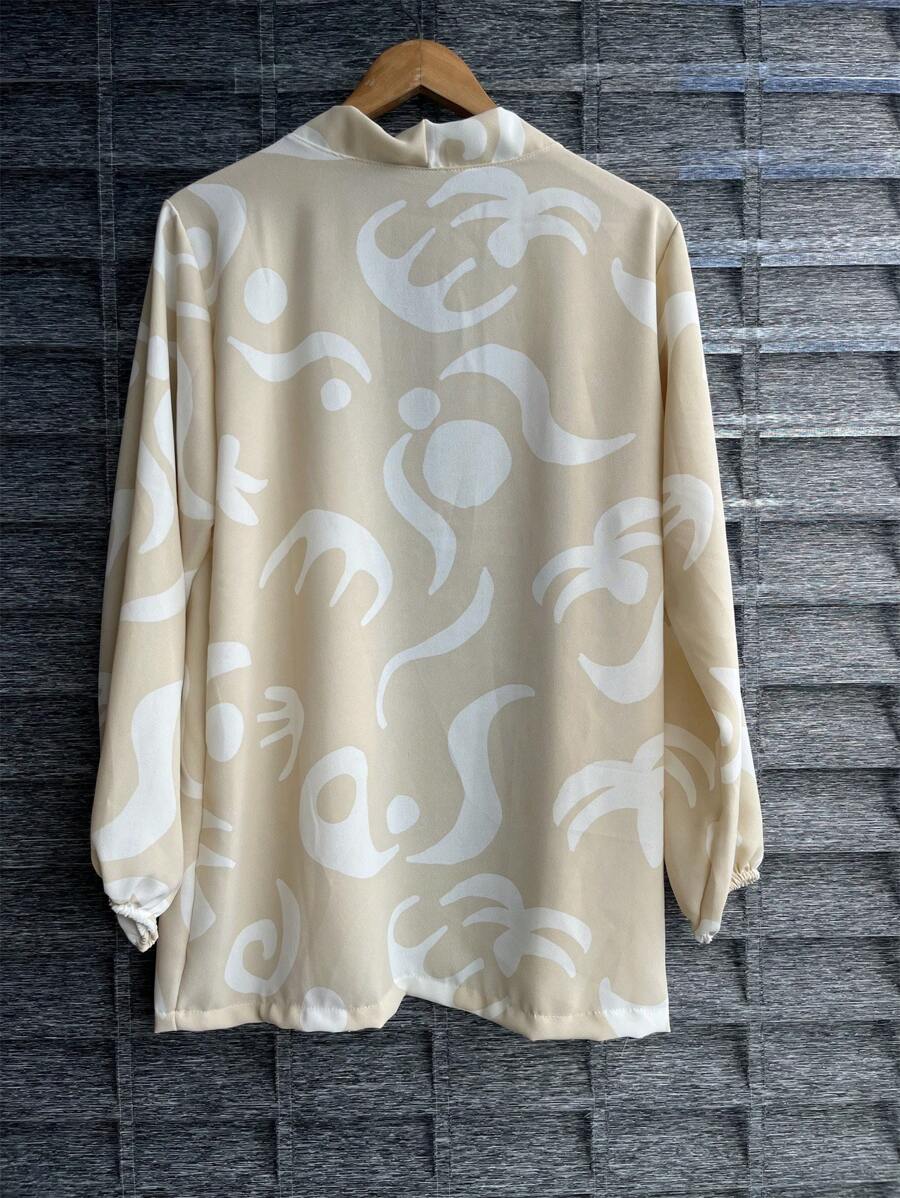 Women Kimonos - Xadrez Nude - View 1
