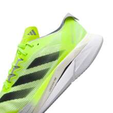 Adidas ADIZERO BOSTON 12 M 男鞋，运动鞋，健身训练透气休闲鞋，减震跑鞋 - 亮檸檬黃/黑/白 - 查看 8