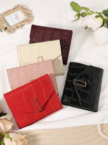 Small Wallet Pocket Wallet Small Purse Bifold Slim Women Wallet Lightweight Portable Credit Card Key Case Short Wallet Cute Modern Fashion For Birthday Gift Christmas Anniversary Women Girls Lady,Business,For Anniversary,For Christmas,On Valentine Day,For Birthday Gift,For Gift,For Lover For Women,For Girls,For Lady,For Female,Bag School Supplies For School Dorm Room & Back To School