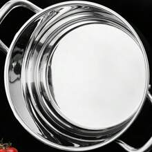 1 件装蒸锅用于烹饪蒸锅双层多功能不锈钢蒸汽锅炊具带盖适用于蔬菜、饺子、汤料、酱汁、食物