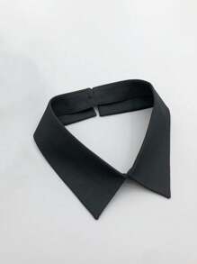 1pc Black & White Simple Classic Versatile Chiffon Detachable Collar For Dress For Christmas Decor - Chiffon False Collar - View 20