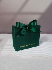 10pcs Mini Gift Boxes With Elegant "Special Thanks To You" Message, Perfect For Wedding Favors, Birthday Gifts, And Gratitude Presents, Available In Classic Black, Green, And White Colors, High-Quality Paper Material With Satin Ribbons For A Luxurious Touch, Ideal For Small Gift Wrapping And Thoughtful Packaging, For Mother's Day, Bridesmaid Gifts, Graduation Gifts, Birthday Gifts, Wedding Gifts, Birthday, Bride, Wedding