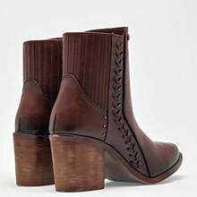 BOTIN COWBOY COLOR CAFE - Café integral - Ver 3