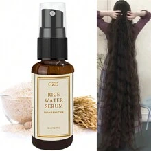 GZE天然大米浓缩护发喷雾精华，保湿大米水精华，修护滋养，柔顺深层护理，男女皆宜 - 米色 - 查看 4