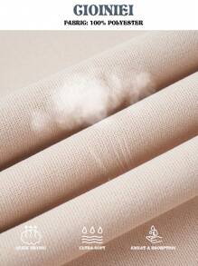 Blueplus Men's Two-Piece Loose-Fitting Drawstring Sweatpants With An Adjustable Drawstring Waistband. Comfortable And Breathable, Suitable For Outdoor Sports And Fitness. Straight-Leg Casual Pants. - Màu Khaki - Xem 7