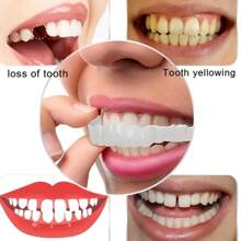 Set de 4 piezas de Invisalign dental, retenedores suaves y ajustables, fáciles de limpiar, cómodos para uso diario, regalo ideal para hombres y mujeres