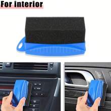 1 pièce Éponge de cirage et de polissage de pneu de voiture, accessoires de nettoyage et de brossage de voiture. - Taille Unique - Voir 2